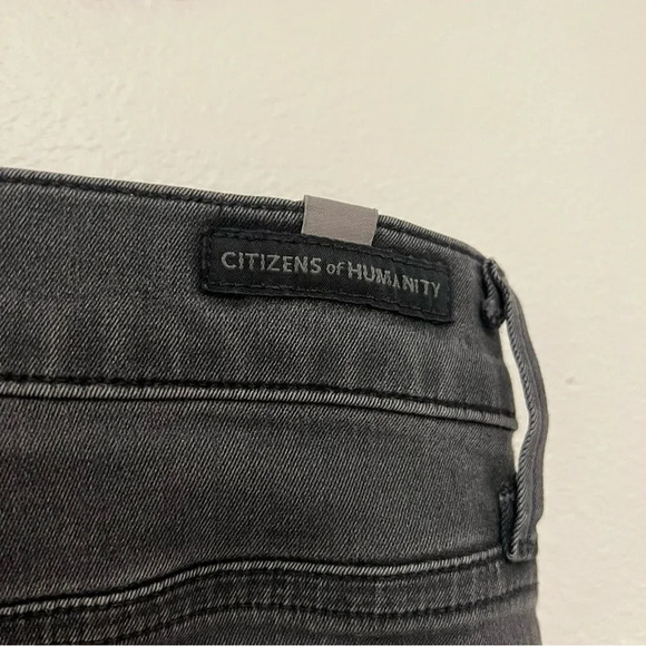 CITIZENS OF Humanity Carlie High Rise Skinny in Black Oak - Picture 5 of 9